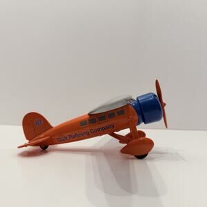 Gulf 1927 Lockheed Vega 5B Die-Cast Airplane Bank #1 in Series Spec Cast